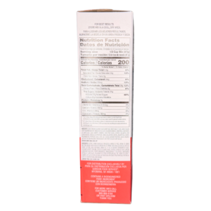 Yellow Cake Mix side | Packaged