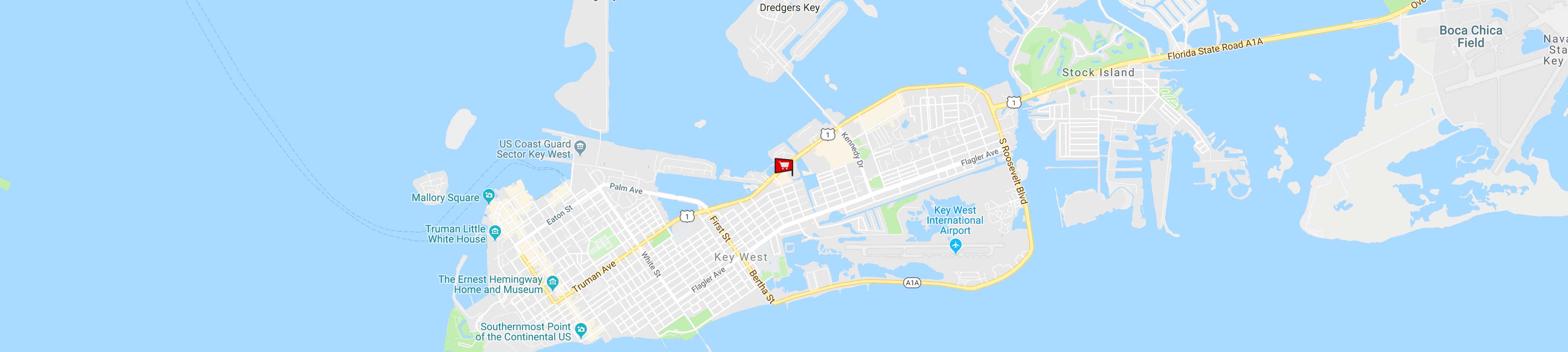 Key West Store Map