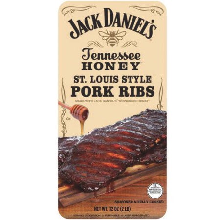 Jack Daniels Honey St Louis Style Pork Ribs