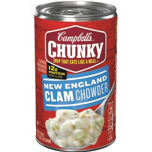 Campbell’s New England Clam Chowder