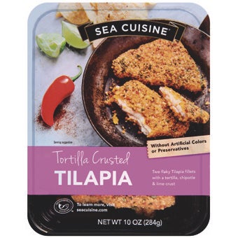Sea Cuisine Tortilla Crusted Tilapia