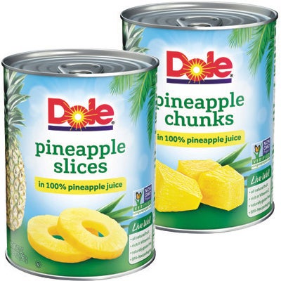 Dole Canned Pineapples