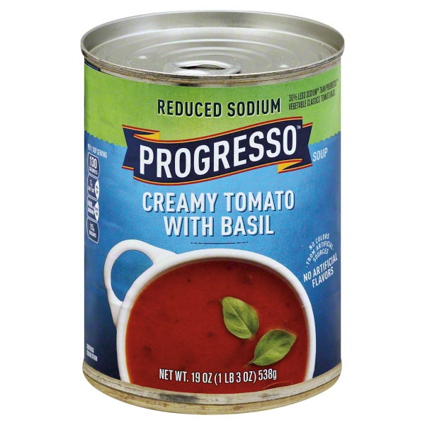 Progresso Creamy Tomato with Basil Soup