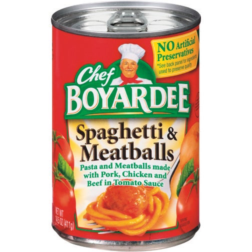 Chef Boyardee Spaghetti & Meatballs