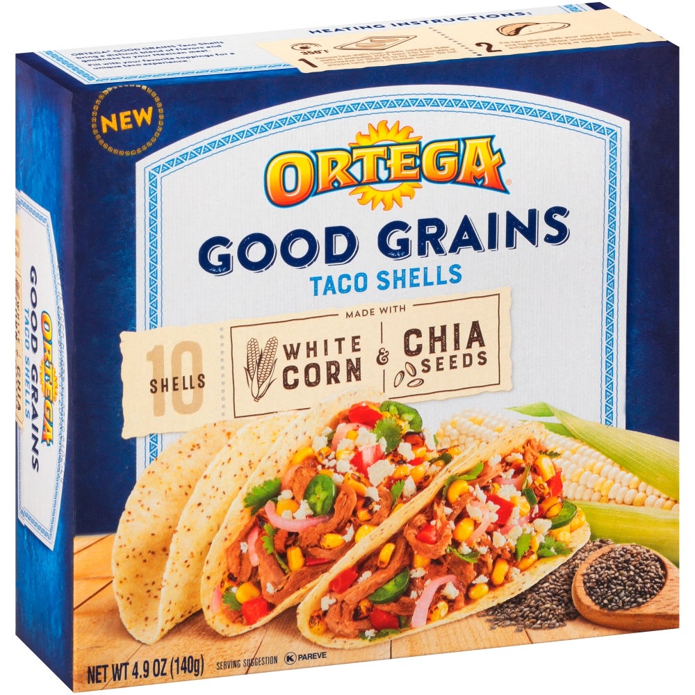 Ortega Good Grain Taco Shells - Corn