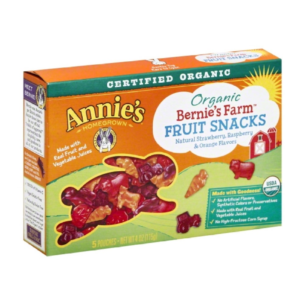 Annie’s Organic Fruit Snacks Bernie's Farm
