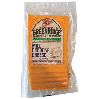 Greenridge Farm Sliced Mild Cheddar Cheese