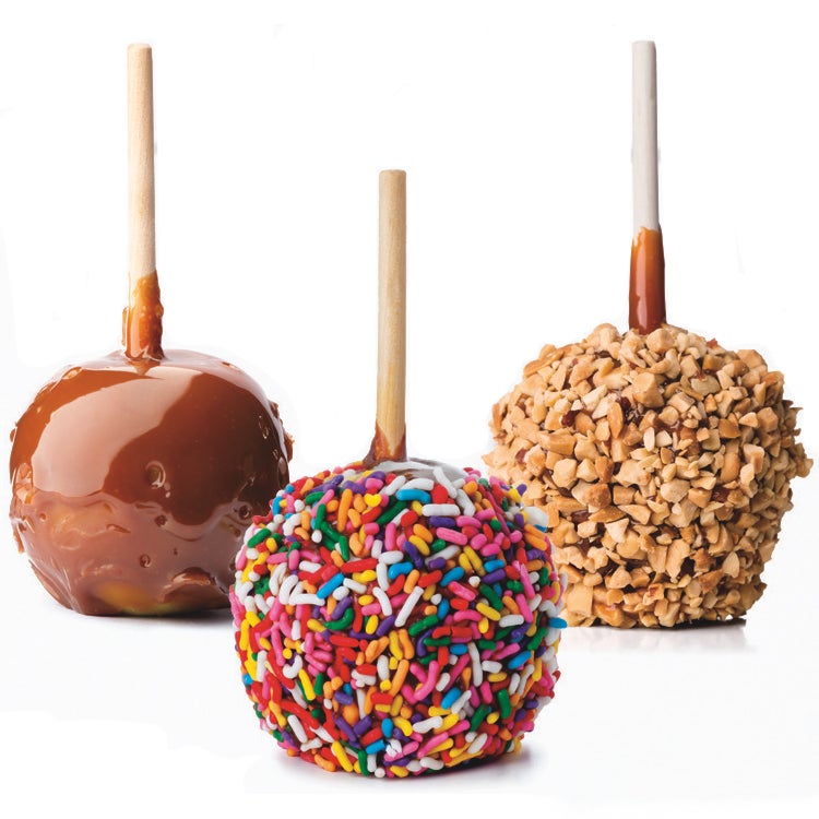 Fresh Dipped Caramel Apples