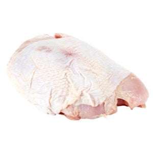 Foil Wrapped Raw Turkey Breast | raw