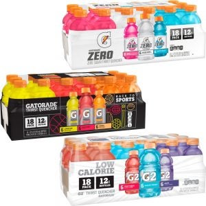 Variety Pack Sports Drink | Packaged