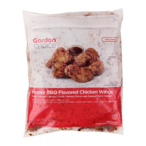 Honey BBQ Flavored Chicken Wings | Packaged