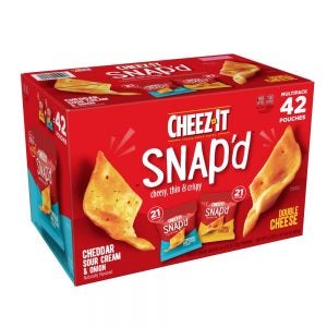 Cheez-it Snap'd Assorted Crackers | Packaged