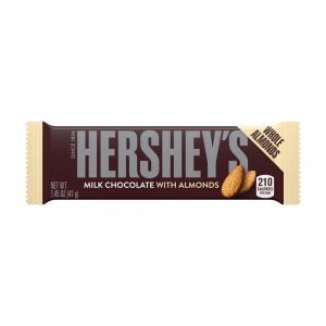 Hershey's Milk Chocolate Candy Bars With Almonds | Packaged