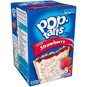 Kellogg's Strawberry Pop Tarts | Packaged