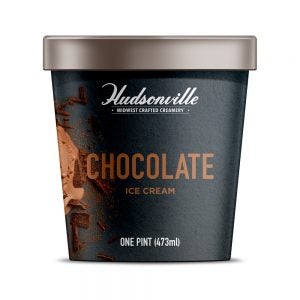 Hudsonville Chocolate Ice Cream | Packaged