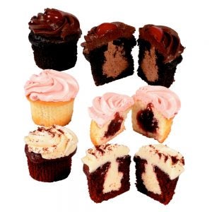 Assorted Filled and Frosted Cupcakes | Raw Item