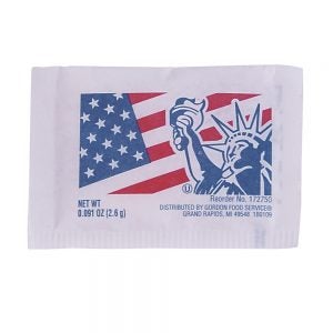 1-3m Patriotic Sugar Packets | Raw Item