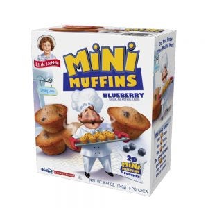 Blueberry Mini Muffins | Packaged