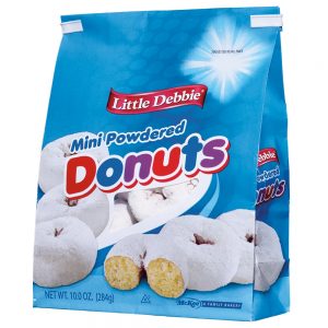 Little Debbie Powdered Mini Donuts | Packaged