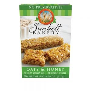 Oats & Honey Granola Bars | Packaged