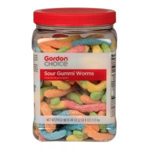 Sour Gummie Worms | Packaged