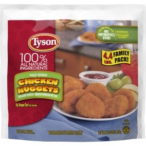 Tyson Cooked Chicken Nuggets | Packaged
