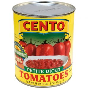 Cento Diced Petite Tomatoes | Packaged