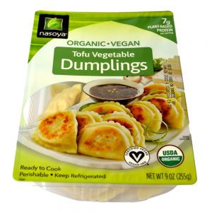 Tofu Vegetable Dumplings | Packaged