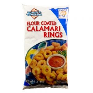Flour Coated Calamari Rings | Packaged