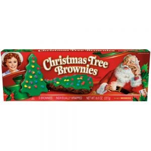 Little Debbie Christmas Tree Brownie | Packaged