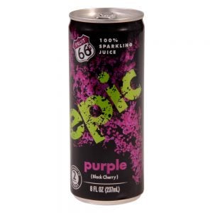 Sparkling Black Cherry Juice | Packaged