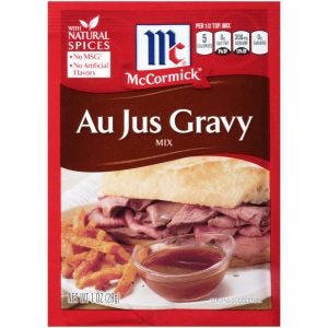 Mccormick Au Jus Gravy Mix | Packaged