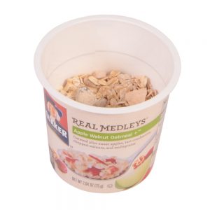 Oatmeal Inst Appl Wlnt Cup 12ct Quak | Raw Item