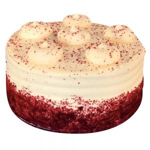 7" Red Velvet White Icing Cake | Raw Item