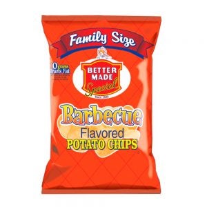 Family Size Barbecue Potato Chips | Packaged