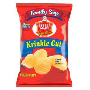 Krinkle Cut Potato Chips | Packaged