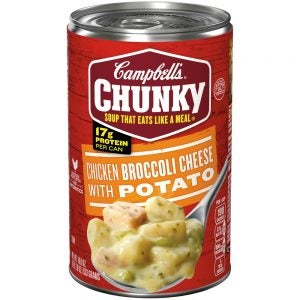 Campbell's Chunky Broccoli Cheese Chicken Soup | Packaged