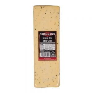 Brickman's Cheddar Onion Chive Cheese Lo | Packaged