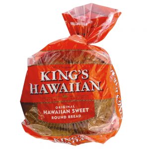 King's Hawaiian Sweet Round Bread | Packaged