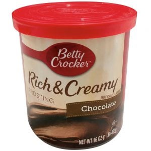 Betty Crocker Chocolate Frosting | Packaged