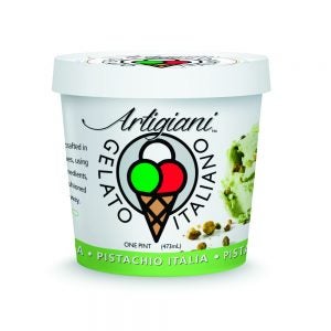 Italian Pistachio Gelato | Packaged