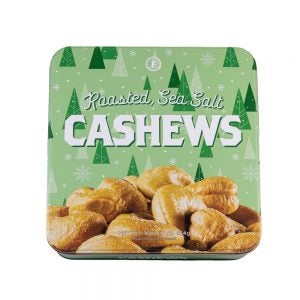 Ferris Cashews Sea Salt Tin 12/16oz | Packaged