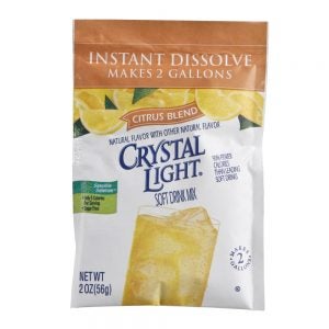 2GAL CRYSTAL LIGHT CITRUS BEV MIX | Packaged