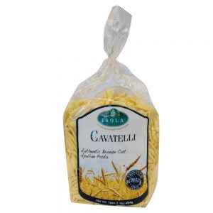 Isola Imported Cavatelli Pasta | Packaged