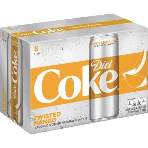 Twisted Mango 8pk 12oz Slim Cans | Packaged