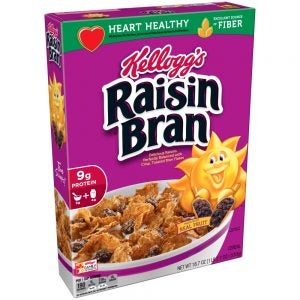 Kellogg's Raisin Bran Cereal | Packaged