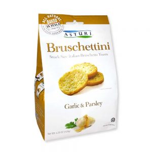 Bruschettini with Garlic & Parsley | Packaged