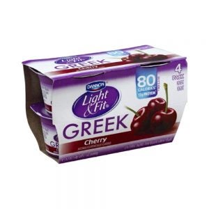 Dannon Light & Fit Greek Cherry Yogurt | Packaged