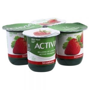 Yogurt Activia Straw L/f 6-16z Dann | Packaged