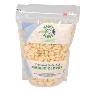 Fresh Peeled Garlic | Packaged